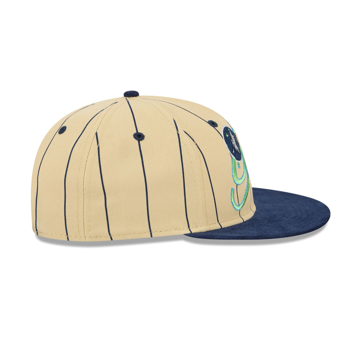 Minnesota Timberwolves Pinstripe Script Retro Crown 9FIFTY Adjustable Hat