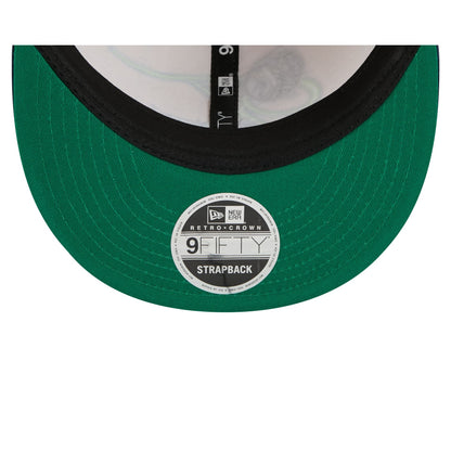 Minnesota Timberwolves Pinstripe Script Retro Crown 9FIFTY Adjustable Hat