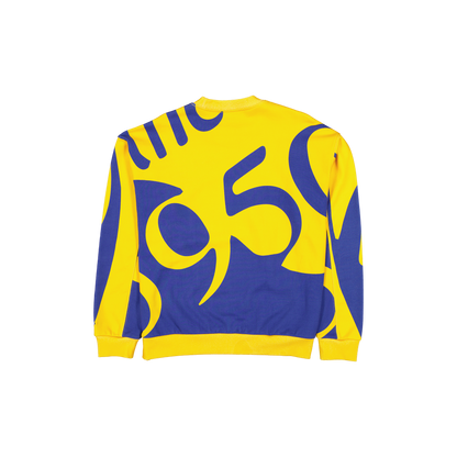 New Era Branded 59FIFTY Splitter Gold Crewneck