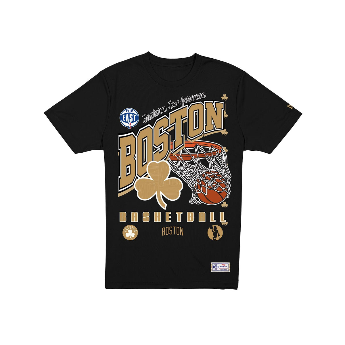 Boston Celtics 2025 City Edition Black T-Shirt