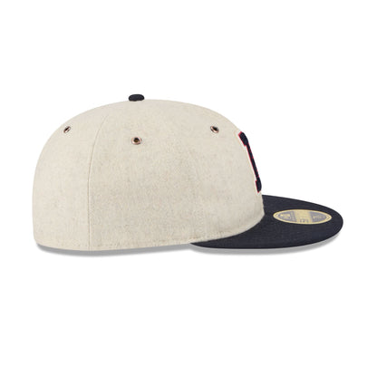 Boston Red Sox Wool Letterman Retro Crown 59FIFTY Fitted Hat