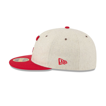 Cleveland Guardians Wool Letterman Retro Crown 59FIFTY Fitted Hat