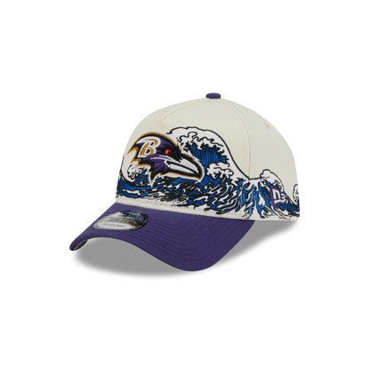 Baltimore Ravens Tidal Flow 9FORTY A-Frame Snapback Hat
