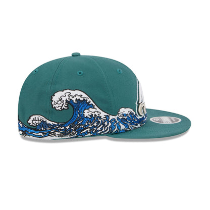 Philadelphia Eagles Tidal Flow Retro Crown 9FIFTY Adjustable Hat