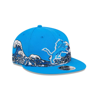Detroit Lions Tidal Flow Retro Crown 9FIFTY Adjustable Hat