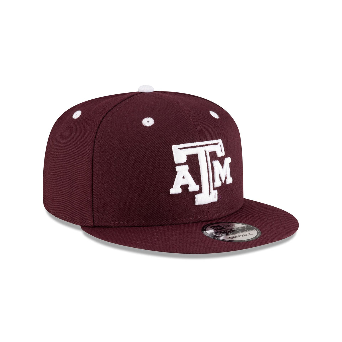 New Era x adidas Texas A&M Aggies Red 9FIFTY Snapback Hat