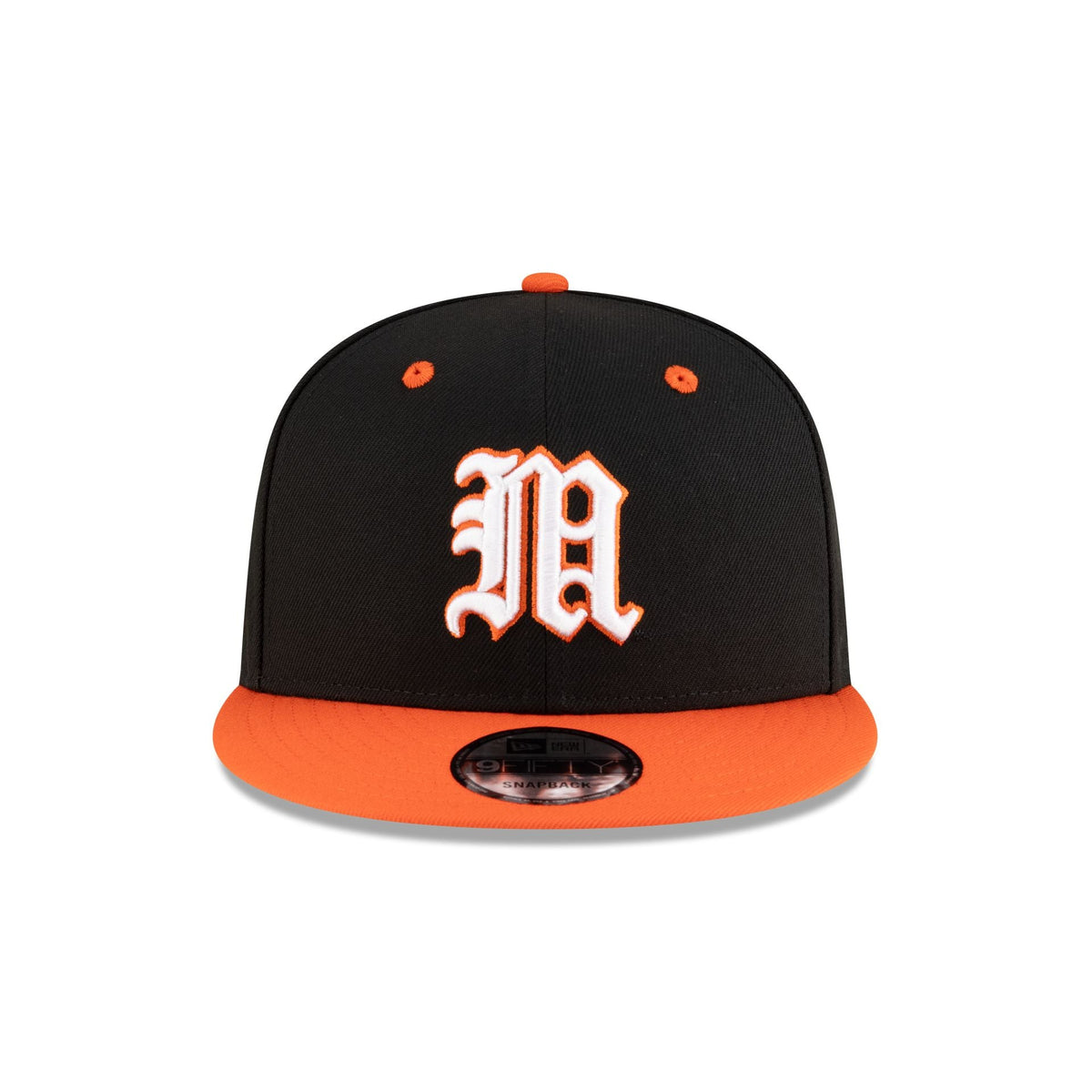 New Era x adidas Miami Hurricanes Black 9FIFTY Snapback Hat