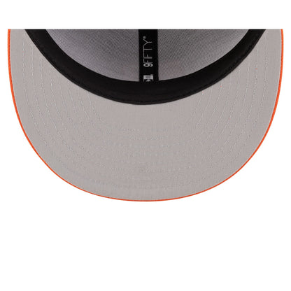 New Era x adidas Miami Hurricanes Black 9FIFTY Snapback Hat