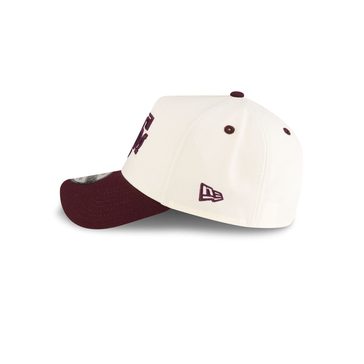 New Era x adidas Texas A&M Aggies Chrome White 9FORTY A-Frame Snapback Hat