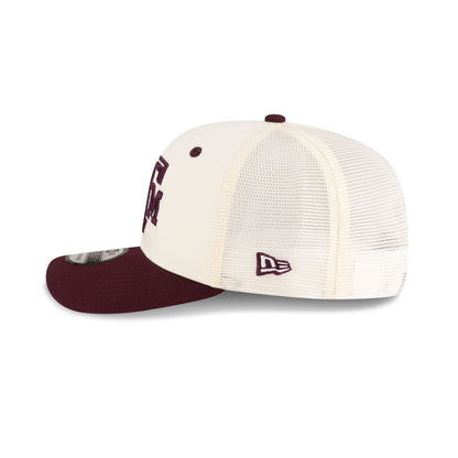 New Era x adidas Texas A&M Aggies Chrome White 9SEVENTY Trucker Hat