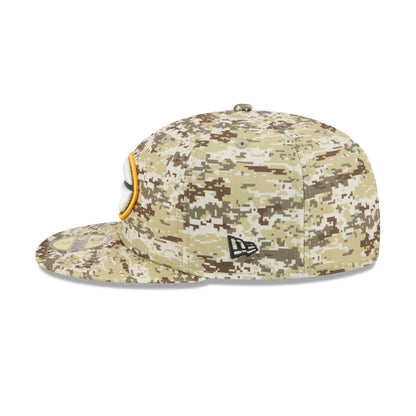 Green Bay Packers 2025 Salute to Service Fan Gear 59FIFTY Fitted Hat