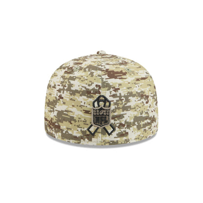 New York Jets 2025 Salute to Service Fan Gear 59FIFTY Fitted Hat