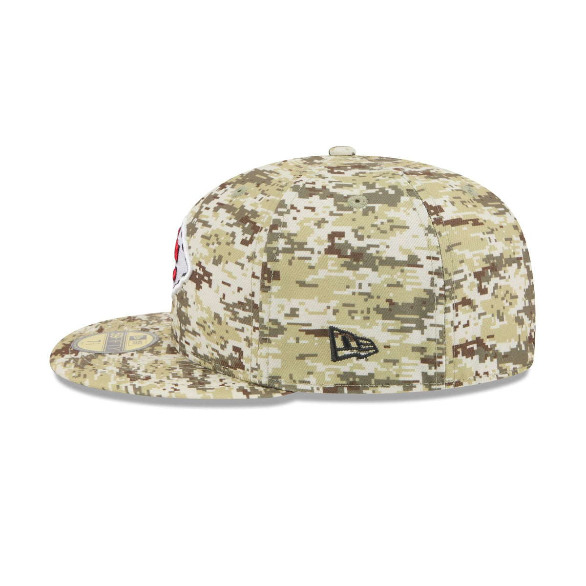 Kansas City Chiefs 2025 Salute to Service Fan Gear 59FIFTY Fitted Hat