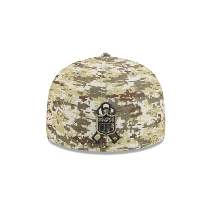 Kansas City Chiefs 2025 Salute to Service Fan Gear 59FIFTY Fitted Hat