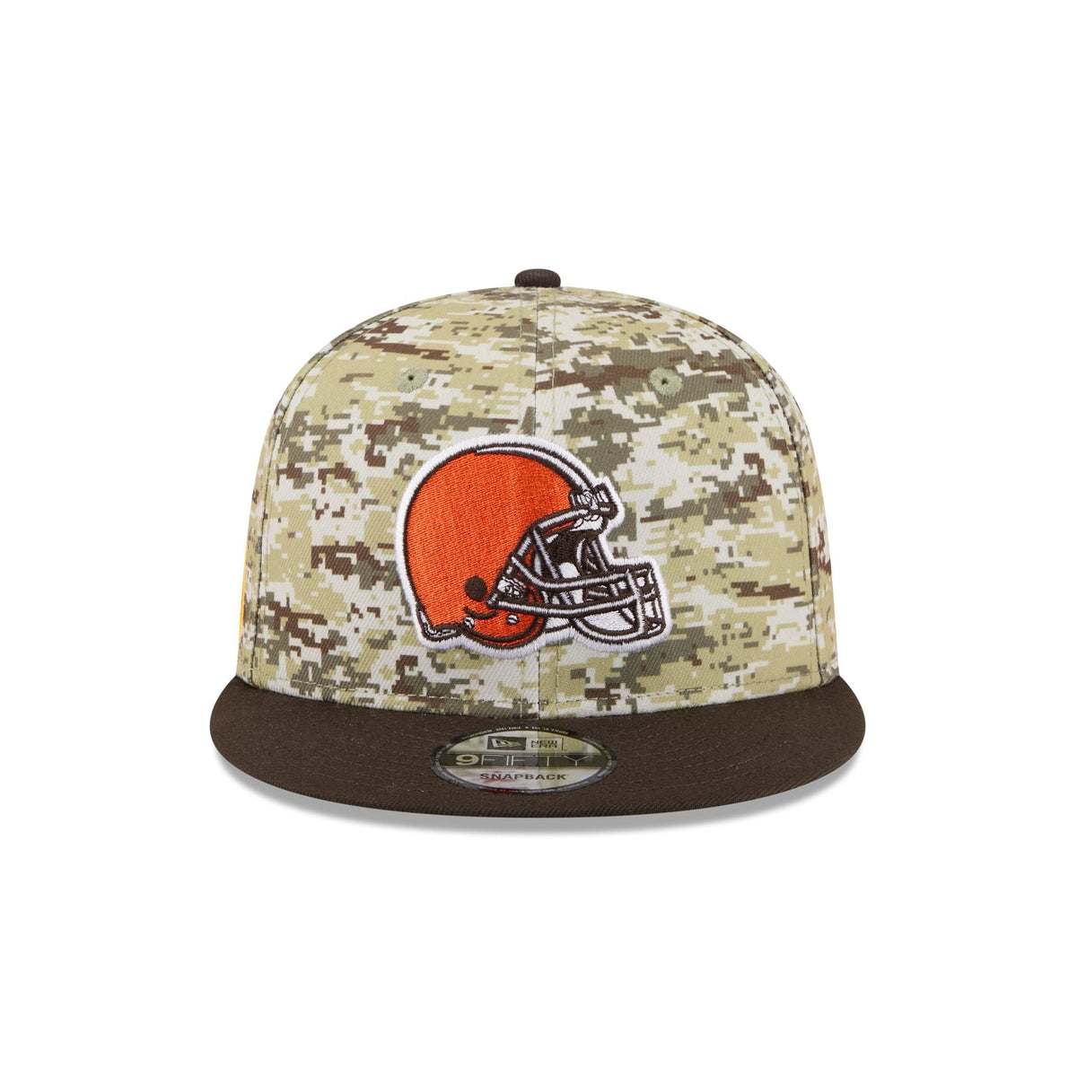 Cleveland Browns 2025 Salute to Service Fan Gear 9FIFTY Snapback Hat