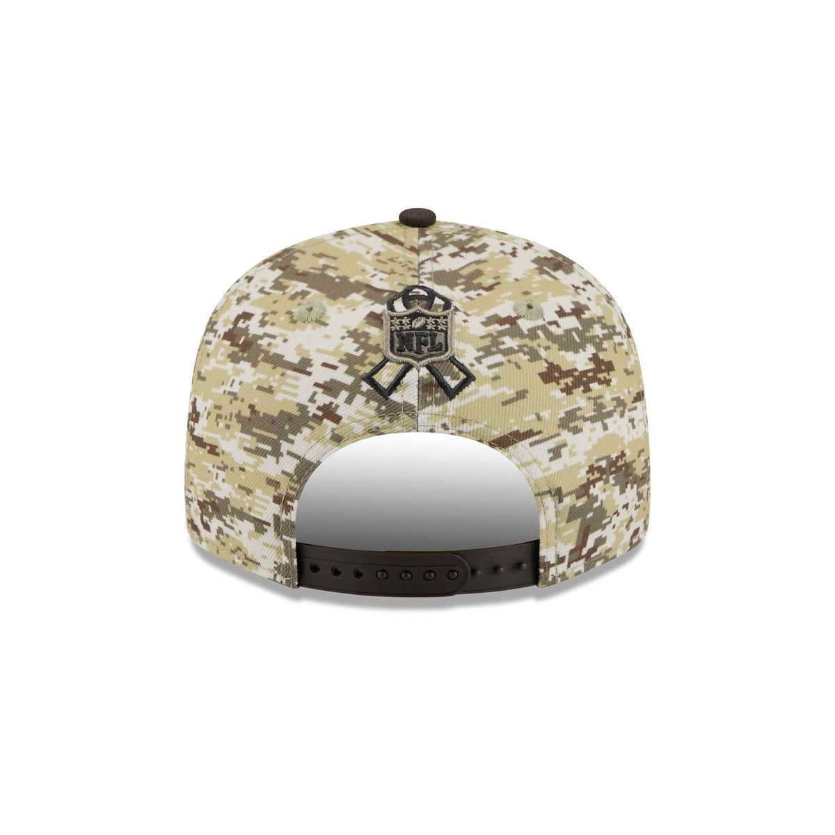 Cleveland Browns 2025 Salute to Service Fan Gear 9FIFTY Snapback Hat