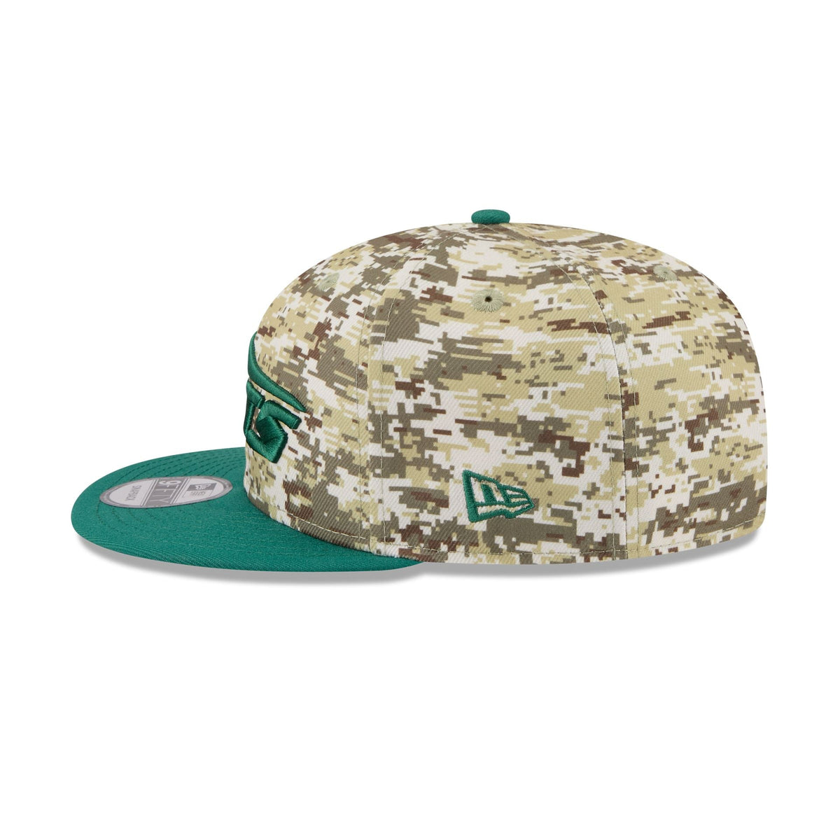 New York Jets 2025 Salute to Service Fan Gear 9FIFTY Snapback Hat