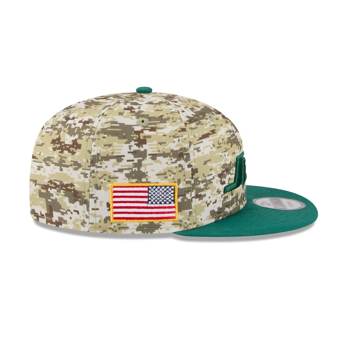New York Jets 2025 Salute to Service Fan Gear 9FIFTY Snapback Hat