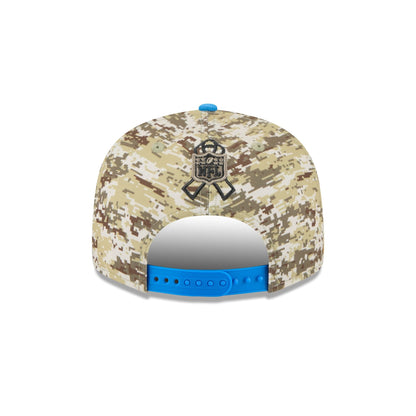 Los Angeles Chargers 2025 Salute to Service Fan Gear 9FIFTY Snapback Hat
