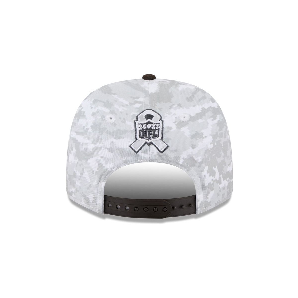Cleveland Browns 2025 Salute to Service Fan Gear 9SEVENTY Stretch-Snap Hat