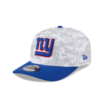 New York Giants 2025 Salute to Service Fan Gear 9SEVENTY Stretch-Snap Hat