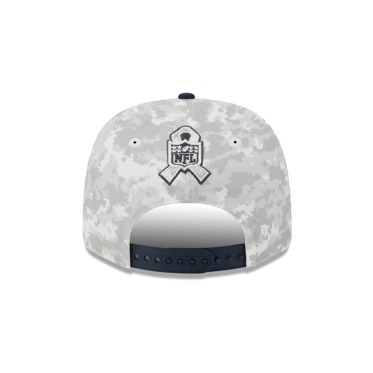 Dallas Cowboys 2025 Salute to Service Fan Gear 9SEVENTY Stretch-Snap Hat