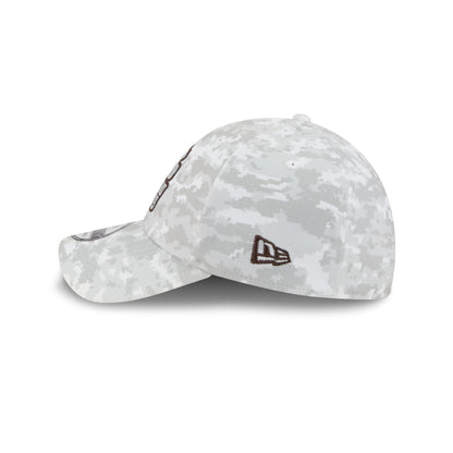 Cleveland Browns 2025 Salute to Service Fan Gear 39THIRTY Stretch Fit Hat