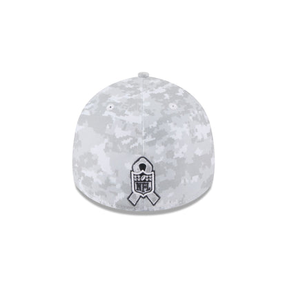 Baltimore Ravens 2025 Salute to Service Fan Gear 39THIRTY Stretch Fit Hat