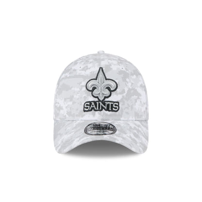 New Orleans Saints 2025 Salute to Service Fan Gear 39THIRTY Stretch Fit Hat