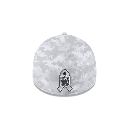 New Orleans Saints 2025 Salute to Service Fan Gear 39THIRTY Stretch Fit Hat