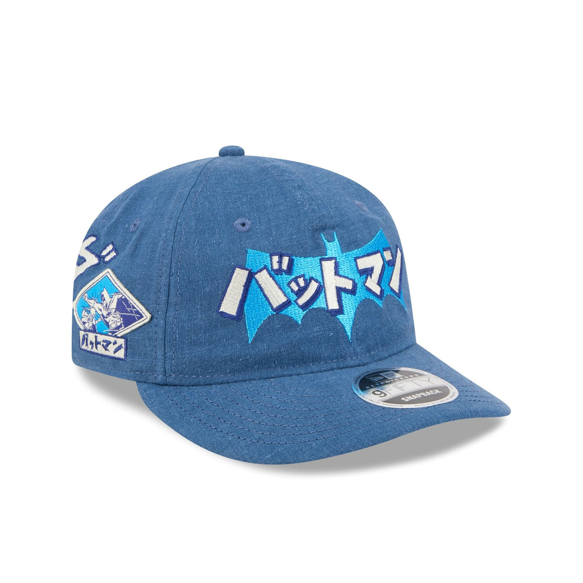 Batman Blue Retro Crown 9FIFTY Snapback Hat