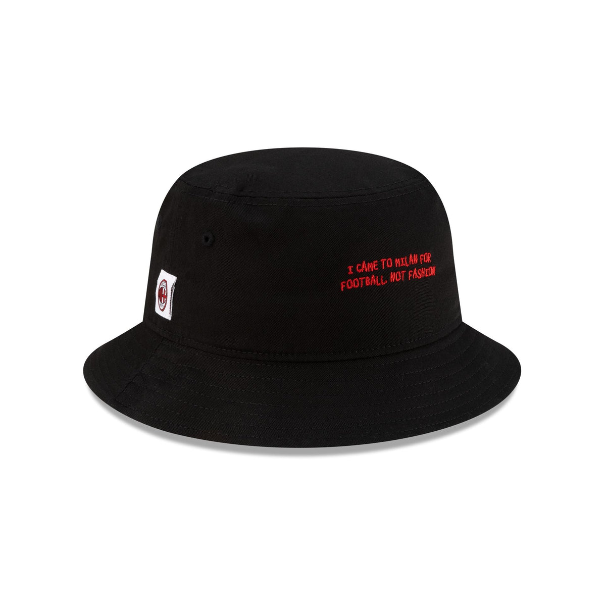 AC Milan Phrase Black Bucket Hat