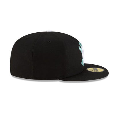 Born x Raised x Diablos Rojos del México Black 59FIFTY Fitted Hat
