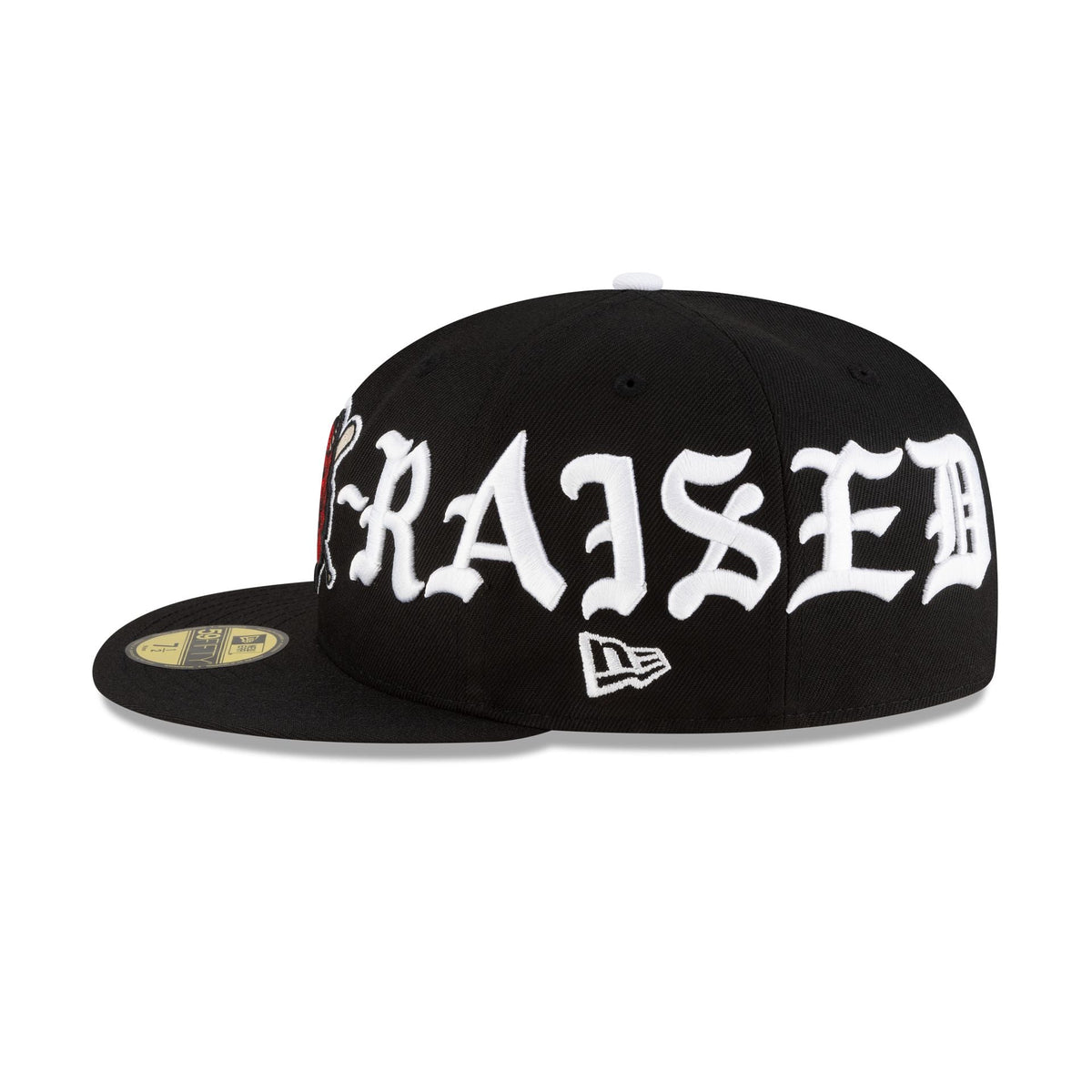 Born x Raised x Diablos Rojos del México Wordmark 59FIFTY Fitted Hat