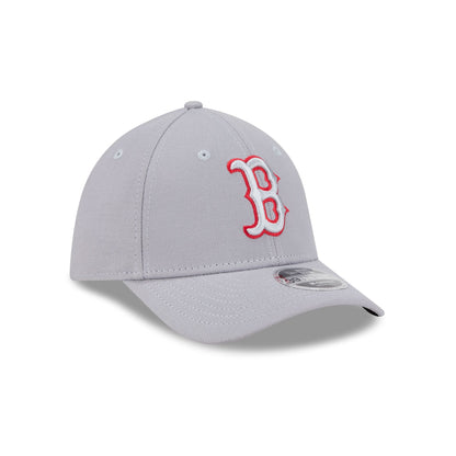 Boston Red Sox Gray 39THIRTY M-Crown Stretch Fit Hat