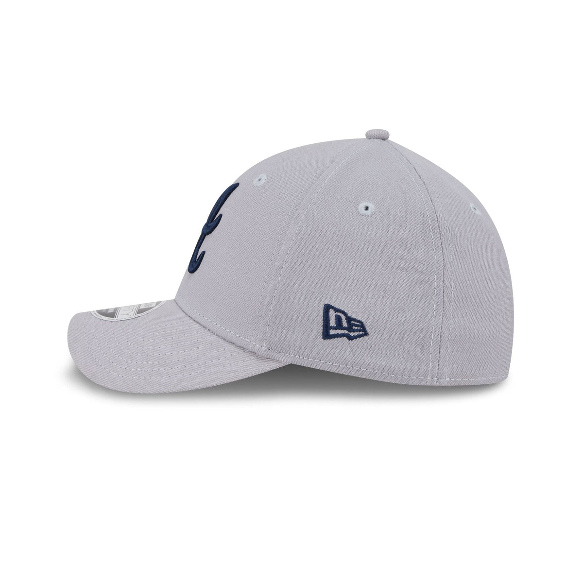 Atlanta Braves Gray 39THIRTY M-Crown Stretch Fit Hat
