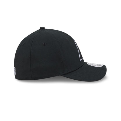Arizona Diamondbacks Black and White 39THIRTY M-Crown Stretch Fit Hat