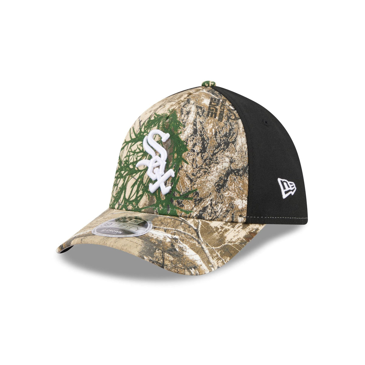 Chicago White Sox Realtree 39THIRTY M-Crown A-Frame Stretch Fit Hat