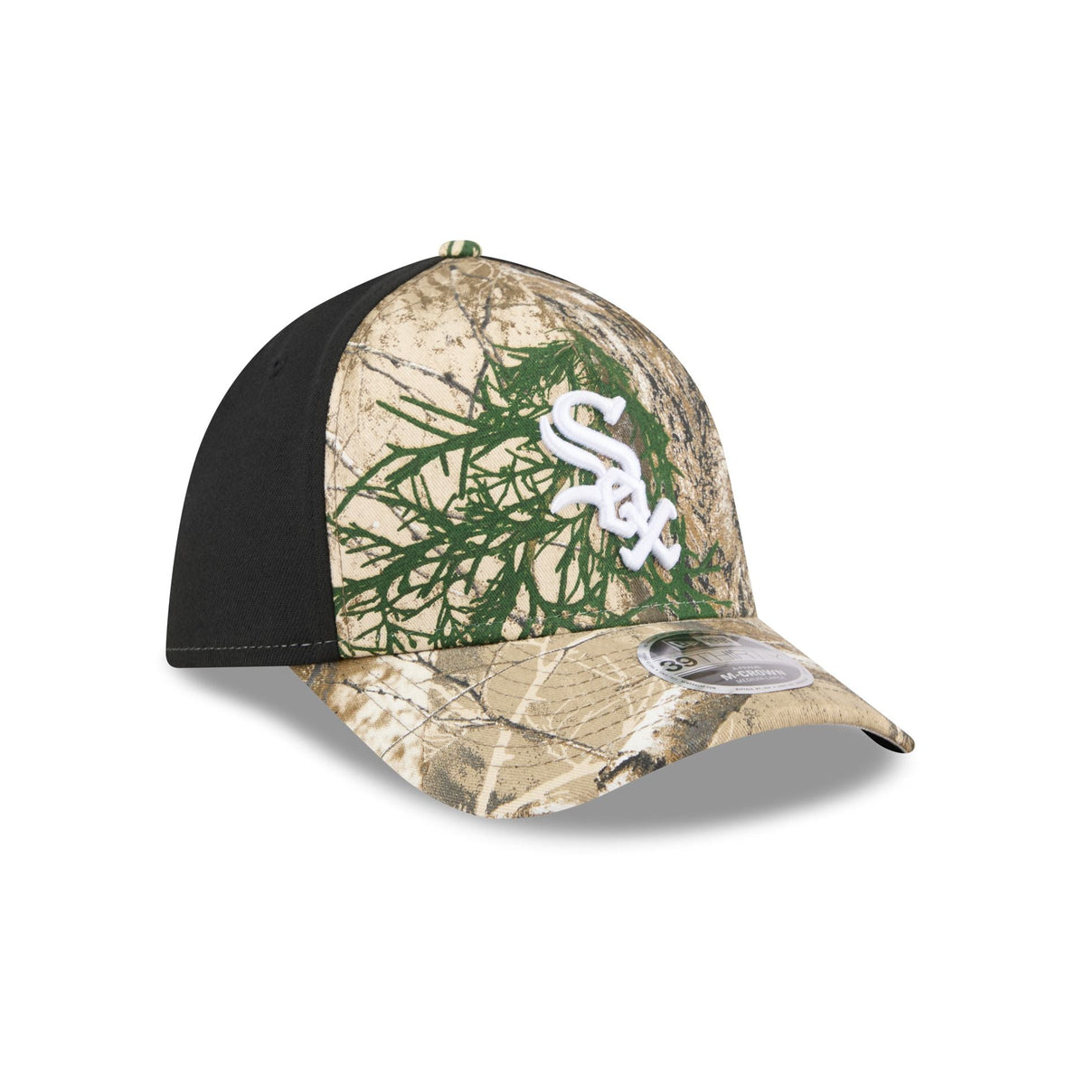 Chicago White Sox Realtree 39THIRTY M-Crown A-Frame Stretch Fit Hat