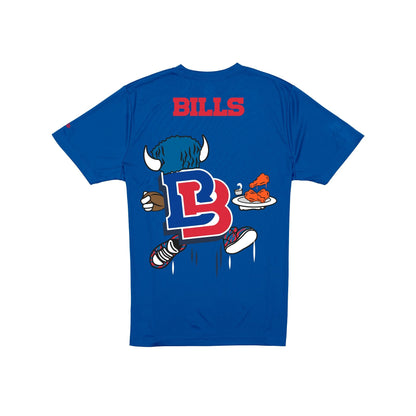 Buffalo Bills Cartoon Blue T-Shirt