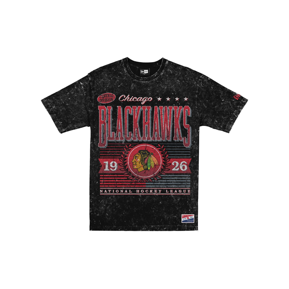 Chicago Blackhawks Throwback Vintage Wash T-Shirt
