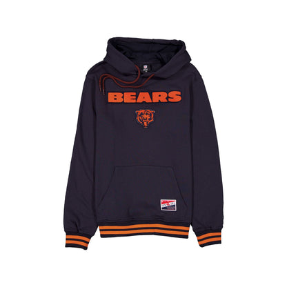 Chicago Bears Throwback Felt Logo Hoodie