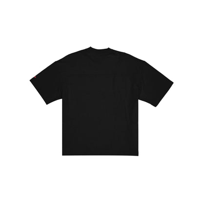 Chicago Blackhawks Throwback Black Boxy T-Shirt