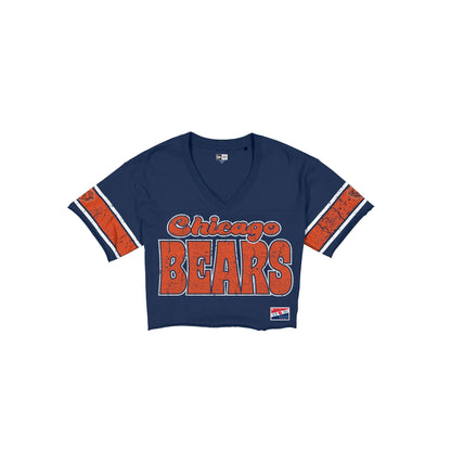 Chicago Bears Throwback Women's Cropped T-Shirt