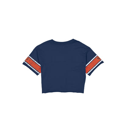 Chicago Bears Throwback Women's Cropped T-Shirt