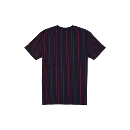 Atlanta Braves Throwback Applique Pinstripe T-Shirt