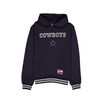 Dallas Cowboys Throwback Felt Logo Hoodie