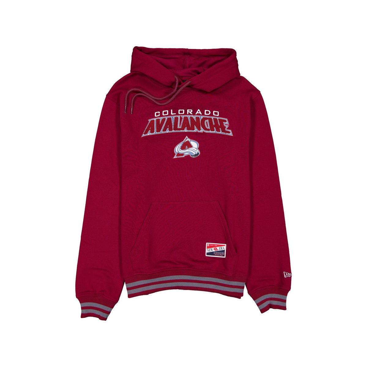 Colorado Avalanche Throwback Felt Logo Hoodie