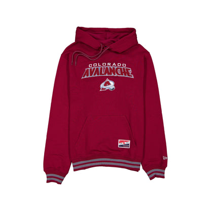 Colorado Avalanche Throwback Felt Logo Hoodie
