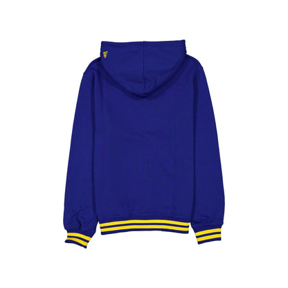 Golden State Warriors Throwback Felt Logo Hoodie